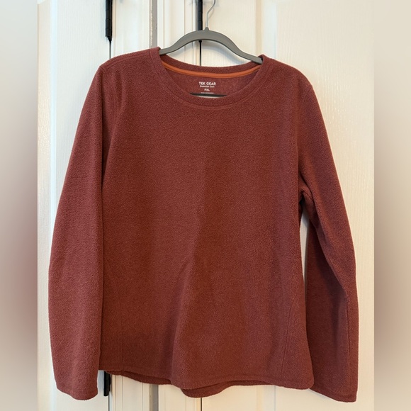 Tek Gear Fleece Pullover, Size XL Petite - Picture 1 of 5